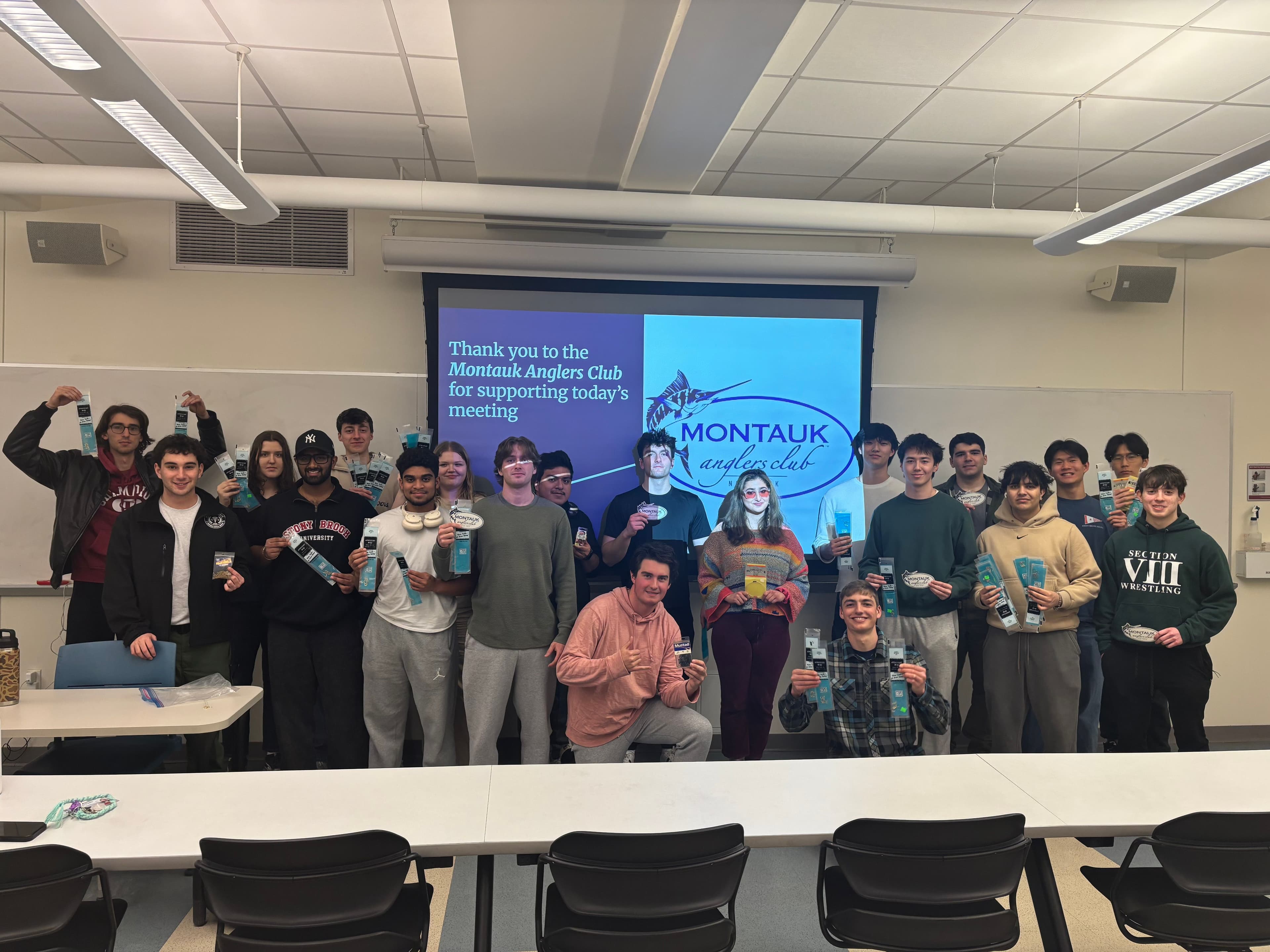 Rig-Tying Activity Sponsored by Montauk Anglers Club